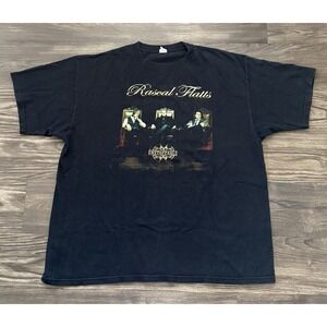 Rascal Flats Unstoppable Tee Shirt XXL Black Concert Tour Vintage Unisex